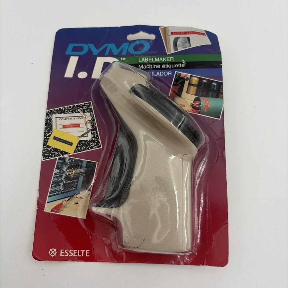 NOS New Dymo I.D. 2001-01 Handheld Label Maker Vintage